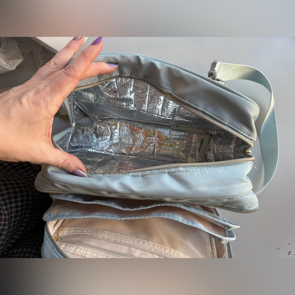 Light Blue breast pump cooler bag - Picture 3 of 4